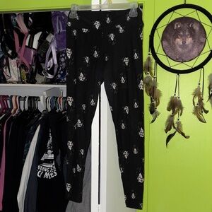 LuLaRoe Disney Lion King Scar Black Leggings L